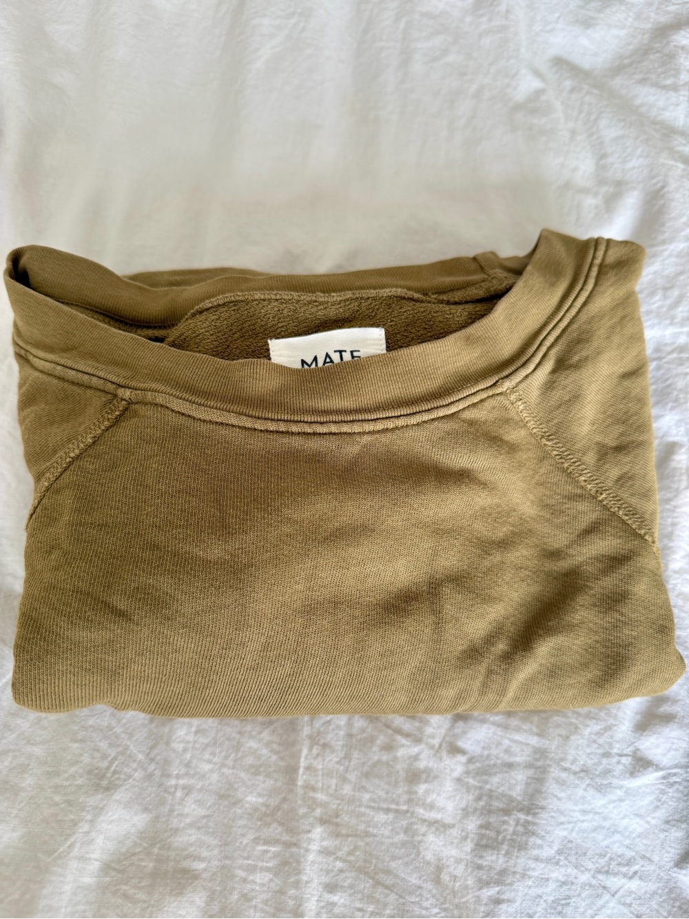 MATE the Label Olive Organic Cotton
Terry Sweat Set Joggers
Crewneck